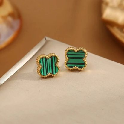 Picture of Green Clover Studs