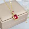 Picture of Square Zircon Pendant