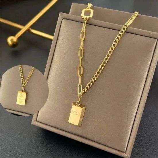 Picture of Gold Bar Necklace